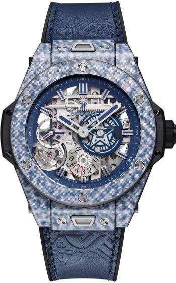 Wholesale Replica Cheap HUBLOT BIG BANG MECA-10 SHERPARD FAIREY BLUE watch 414.YL.5179.VR.SHF18